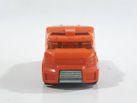 2012 Hot Wheels Demolition Derby Rapid Response Ambulance Orange Die Cast Toy Car Emergency Rescue Vehicle