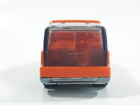 2012 Hot Wheels Demolition Derby Rapid Response Ambulance Orange Die Cast Toy Car Emergency Rescue Vehicle
