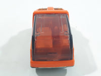 2012 Hot Wheels Demolition Derby Rapid Response Ambulance Orange Die Cast Toy Car Emergency Rescue Vehicle