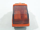 2012 Hot Wheels Demolition Derby Rapid Response Ambulance Orange Die Cast Toy Car Emergency Rescue Vehicle