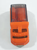2012 Hot Wheels Demolition Derby Rapid Response Ambulance Orange Die Cast Toy Car Emergency Rescue Vehicle