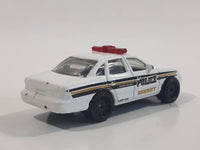 2006 Matchbox Police Ford Crown Victoria Sheriff White Die Cast Toy Car Vehicle