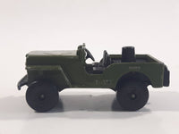 Vintage 1976 Lesney Matchbox Superfast No. 38 Jeep Army Green Die Cast Toy Car Vehicle