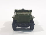 Vintage 1976 Lesney Matchbox Superfast No. 38 Jeep Army Green Die Cast Toy Car Vehicle