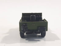 Vintage 1976 Lesney Matchbox Superfast No. 38 Jeep Army Green Die Cast Toy Car Vehicle