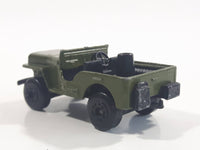 Vintage 1976 Lesney Matchbox Superfast No. 38 Jeep Army Green Die Cast Toy Car Vehicle