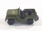 Vintage 1976 Lesney Matchbox Superfast No. 38 Jeep Army Green Die Cast Toy Car Vehicle