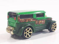 2006 MGA Marvel Spider-Man Sandman Hummer Style Green Die Cast Toy Car Vehicle