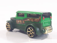 2006 MGA Marvel Spider-Man Sandman Hummer Style Green Die Cast Toy Car Vehicle