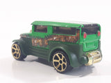 2006 MGA Marvel Spider-Man Sandman Hummer Style Green Die Cast Toy Car Vehicle
