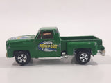 Vintage Speed Wheels Series II Chevy Stepside Truck Green "Newport" Die Cast Toy Car Vehicle Made in Hong Kong