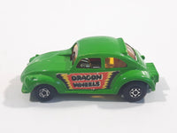 Vintage 1972 Lesney Matchbox No. 43 VW Volkswagen Dragster Lime Green Dragon Wheels Die Cast Toy Car Vehicle