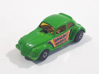 Vintage 1972 Lesney Matchbox No. 43 VW Volkswagen Dragster Lime Green Dragon Wheels Die Cast Toy Car Vehicle