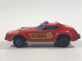 Vintage 1978 Matchbox Lesney Superfast No. 64 Fire Chief Red Die Cast Toy Car Firefighting Vehicle