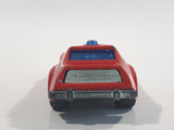 Vintage 1978 Matchbox Lesney Superfast No. 64 Fire Chief Red Die Cast Toy Car Firefighting Vehicle