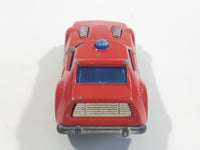 Vintage 1978 Matchbox Lesney Superfast No. 64 Fire Chief Red Die Cast Toy Car Firefighting Vehicle