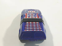 Vintage 1972 Lesney Matchbox Superfast Siva Spyder Blue Stars and Stripes #8 Die Cast Toy Car Vehicle Made in England