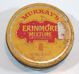 Vintage Murray's Erinmore Mixture Yellow Tin Metal Tobacco Container