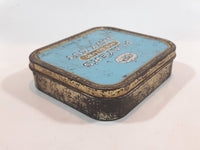 Vintage Player's Medium Navy Cut 50g Light Blue Tin Metal Tobacco Container