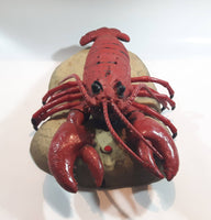 Gemmy Rocky The Singing Lobster Animatronic Singing Moving Red Lobster Themed Plaque Novelty Collectible No Adapter