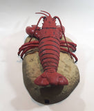 Gemmy Rocky The Singing Lobster Animatronic Singing Moving Red Lobster Themed Plaque Novelty Collectible No Adapter