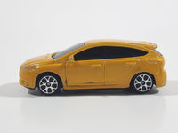 Maisto Ford Focus ST Yellow Die Cast Toy Car Vehicle