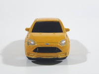 Maisto Ford Focus ST Yellow Die Cast Toy Car Vehicle