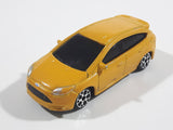 Maisto Ford Focus ST Yellow Die Cast Toy Car Vehicle