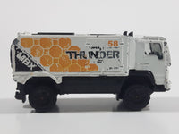 2010 Matchbox Desert Endurance Desert Thunder V16 White Die Cast Toy Car Vehicle