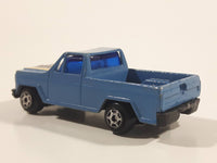Rare 1988 Super Wheels Blue Pickup Truck Die Cast Toy Car Vehicle