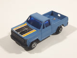 Rare 1988 Super Wheels Blue Pickup Truck Die Cast Toy Car Vehicle