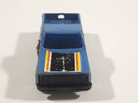 Rare 1988 Super Wheels Blue Pickup Truck Die Cast Toy Car Vehicle
