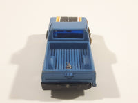 Rare 1988 Super Wheels Blue Pickup Truck Die Cast Toy Car Vehicle
