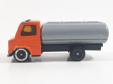 SunToys 8021 Fuel Tanker Gas Truck Orange and Grey Die Cast Toy Car Vehicle