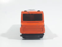 SunToys 8021 Fuel Tanker Gas Truck Orange and Grey Die Cast Toy Car Vehicle