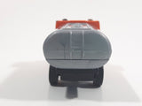 SunToys 8021 Fuel Tanker Gas Truck Orange and Grey Die Cast Toy Car Vehicle