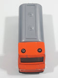 SunToys 8021 Fuel Tanker Gas Truck Orange and Grey Die Cast Toy Car Vehicle