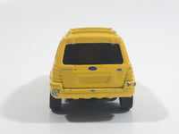 Maisto Ford Escape Yellow Die Cast Toy Car Vehicle