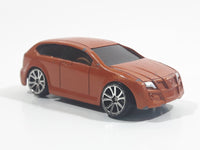 Motor Max Dodge Van SUV Copper Orange No. 6143-6 Die Cast Toy Car Vehicle