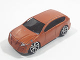 Motor Max Dodge Van SUV Copper Orange No. 6143-6 Die Cast Toy Car Vehicle