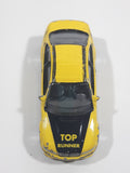 RealToy BMW M3 Yellow "Top Runner" 1/59 Scale Die Cast Toy Car Vehicle