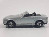 Maisto Mercedes Benz SLK 230 Convertible Silver Grey 1/64 Scale Die Cast Toy Car Vehicle
