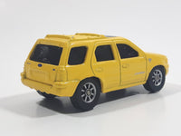Maisto Ford Escape Yellow Die Cast Toy Car Vehicle