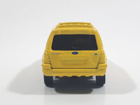 Maisto Ford Escape Yellow Die Cast Toy Car Vehicle
