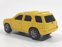 Maisto Ford Escape Yellow Die Cast Toy Car Vehicle