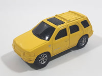 Maisto Ford Escape Yellow Die Cast Toy Car Vehicle