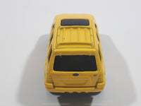 Maisto Ford Escape Yellow Die Cast Toy Car Vehicle