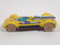 2019 Hot Wheels Mystery Models: Series 1 Retro Active Yellow Die Cast Toy Car Vehicle