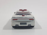 2013 Toys R Us Fast Lane EA-001 Police Cop Car White Silver Die Cast Toy Car Vehicle