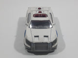 2013 Toys R Us Fast Lane EA-001 Police Cop Car White Silver Die Cast Toy Car Vehicle